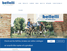 Tablet Screenshot of bellelli.com